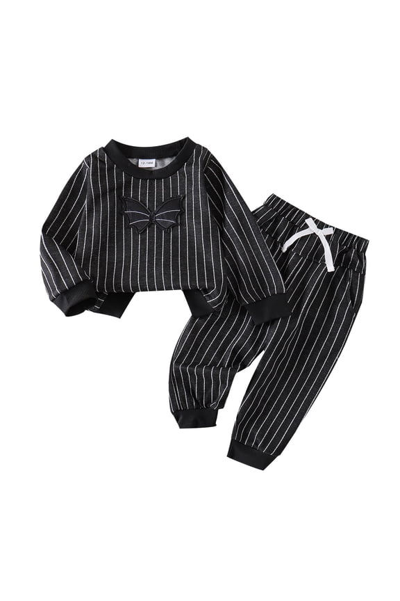 Boys Outfits Set Crew Neck Long Sleeve Hoodie Pants Winter Cartoon Print Casual Outfit Warm Two Piece Kids Jogger Tracksuit Playwear Comfort Home Kids Coordinated Sets,White,2-3 Years