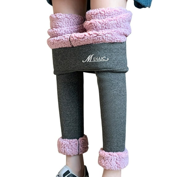 Nafuu Ladies Thermal Underwear Pants Solid Color Autumn Winter Warm Sports Yoga Fitness Mesh Cropped Thick Versions Versatile Home Long Johns