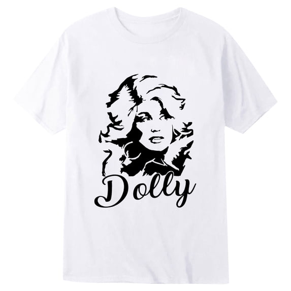 Nafuu Toddler Vintage Dolly T Shirt For Boy Girl Parton Country Concert Tops Short Sleeve Graphic Tee Round Neck Cute Casual Tops Memorial Shirt,Size 1-13 Years