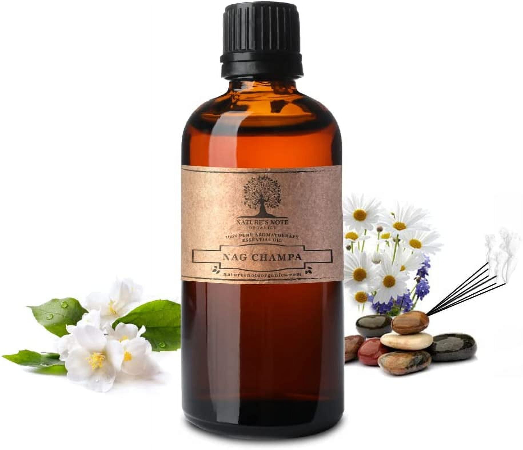 Nag Champa Essential oil - 100% Pure Aromatherapy Grade Essential oil –  Nature's Note Organics