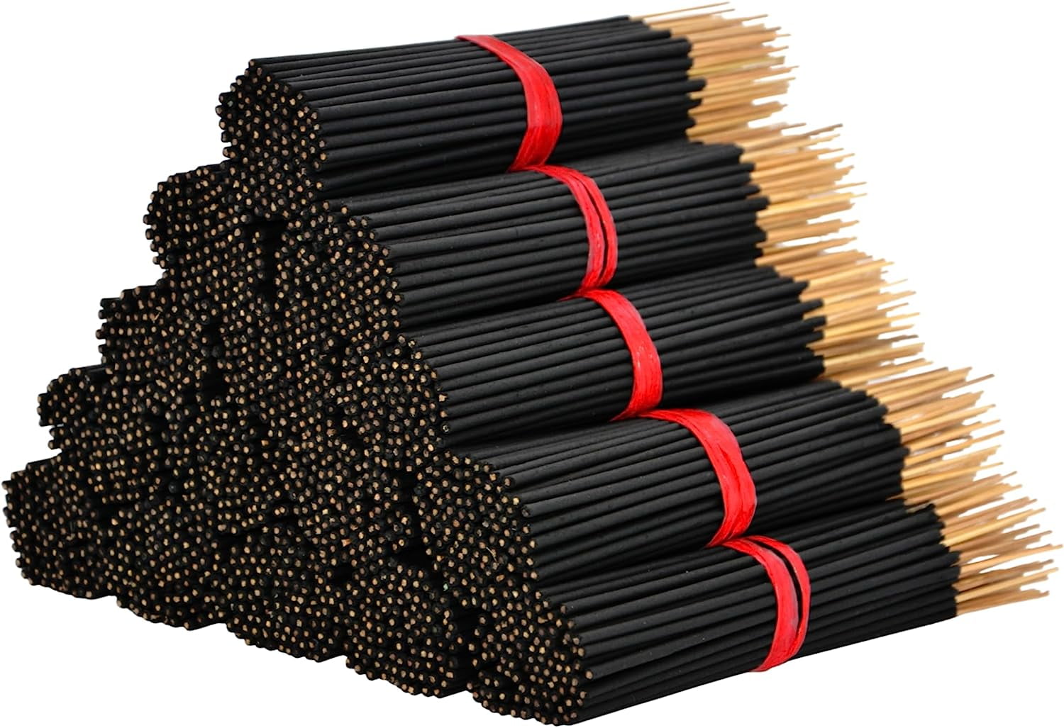 Nag Champa Incense Sticks 7" Bulk 1 Bundle 85 to 100 Sticks Smooth