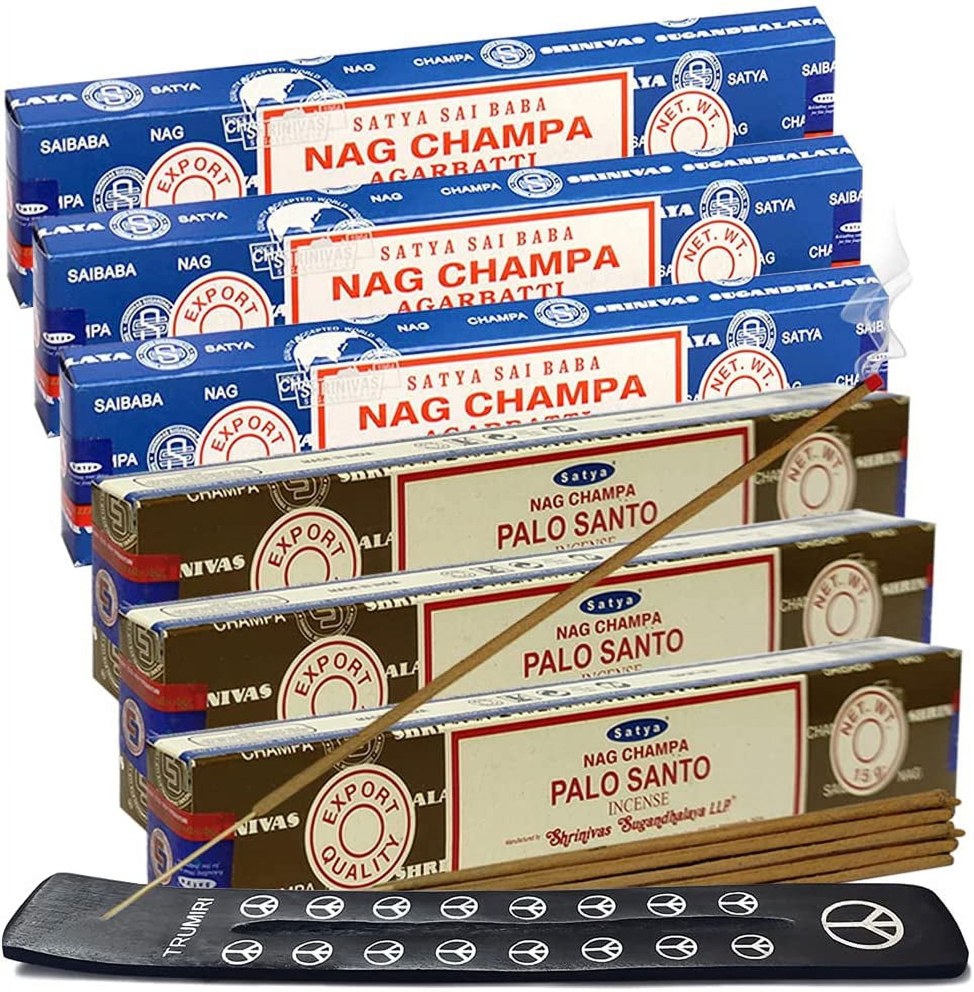3 Packs Origional Satya SAI Baba Nag Champa Incense Sticks Joss Insence - Insense 15g Box Nagchampa Agarbatti