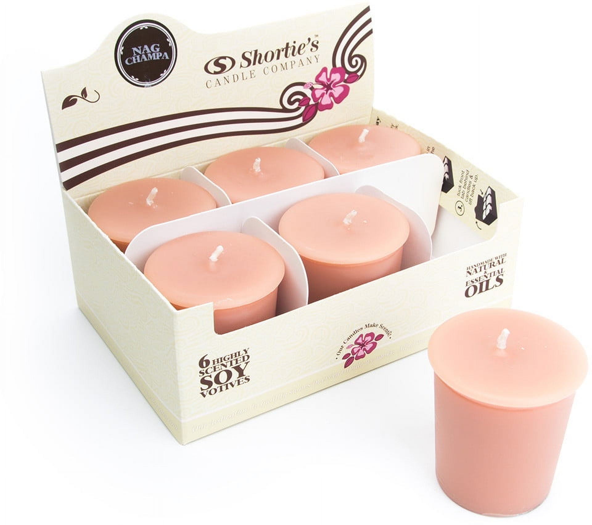 Nag Champa Soy Votive Candles Scented with Natural Fragrance Oils 6