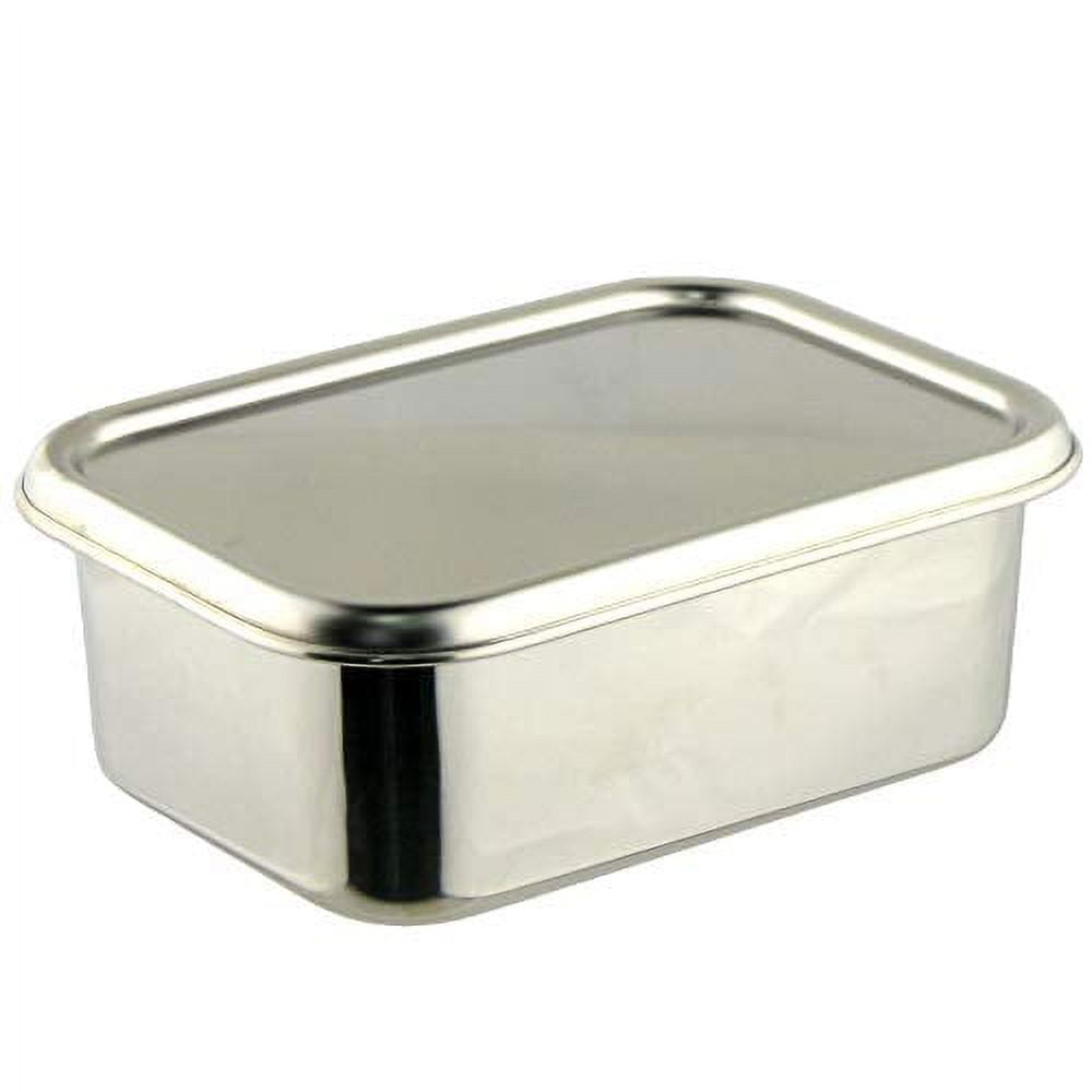 Nagao Tsubamesanjo Deep Type Vat Set 19.1cm with Lid Square Storage ...