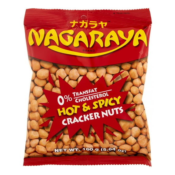 Nagaraya Cracker Nuts-Hot &Spicy, 5.64 Ounce