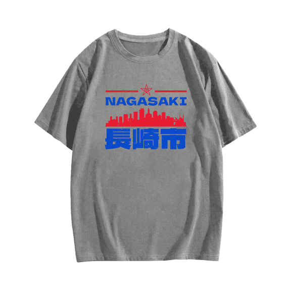 Nagasaki, Japan Cotton casual T-shirt