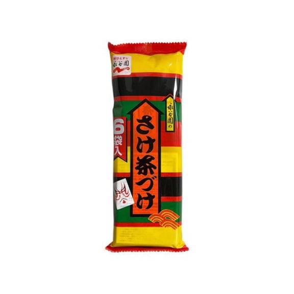 Nagatanien Sermon Chazuke Pack Traditional Japanese Rice Soup Topping (6 Packs)