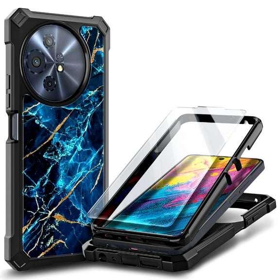 NGB SUPREMACY For TCL 60 XE NXTPAPER 5G/ 50 XL 5G / 50 XL NXTPAPER 5G Phone Case Screen Protector Full-Body Protective Shockproof Bumper TCL 60 XE NXTPAPER/ 50 XL / 50 XL NXTPAPER Case Cover