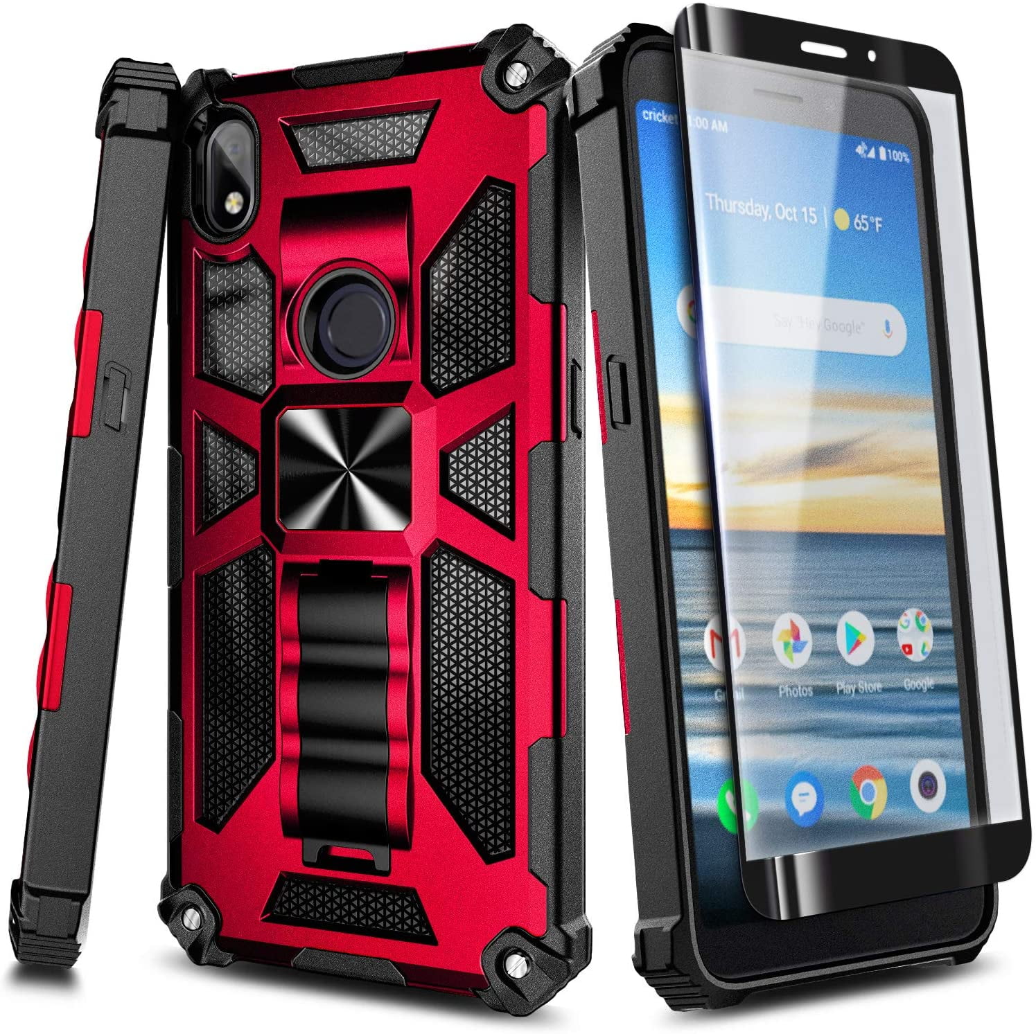 YITAIFANG - Custodia Per Telefono Antiurto Per Alcatel Axel/Lumos - Foto 4