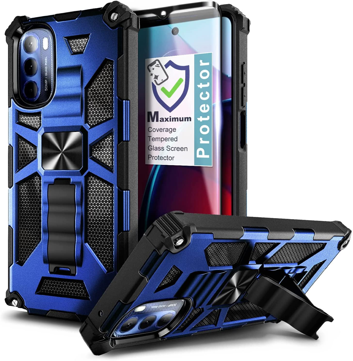 Heavy-Duty Blue Case for Motorola Moto G Stylus 5G Bahrain Ubuy