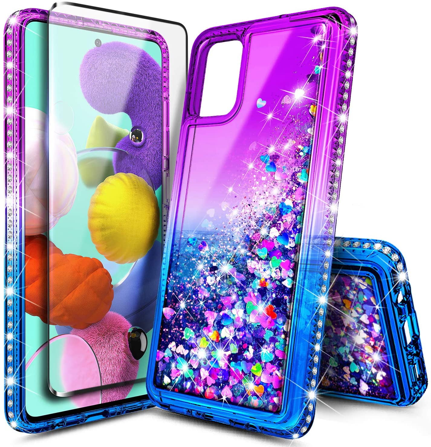 Nagebee Glitter Liquid Phone Case for Samsung Galaxy Bahrain