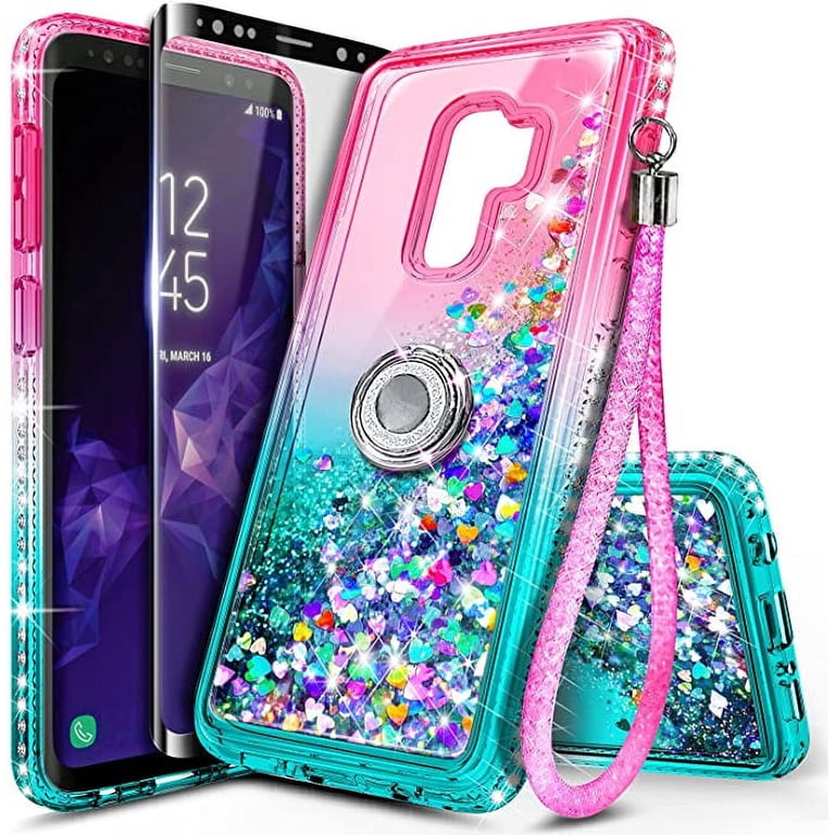 Nagebee Case for Samsung Galaxy S9 Plus with Soft Screen Protector
