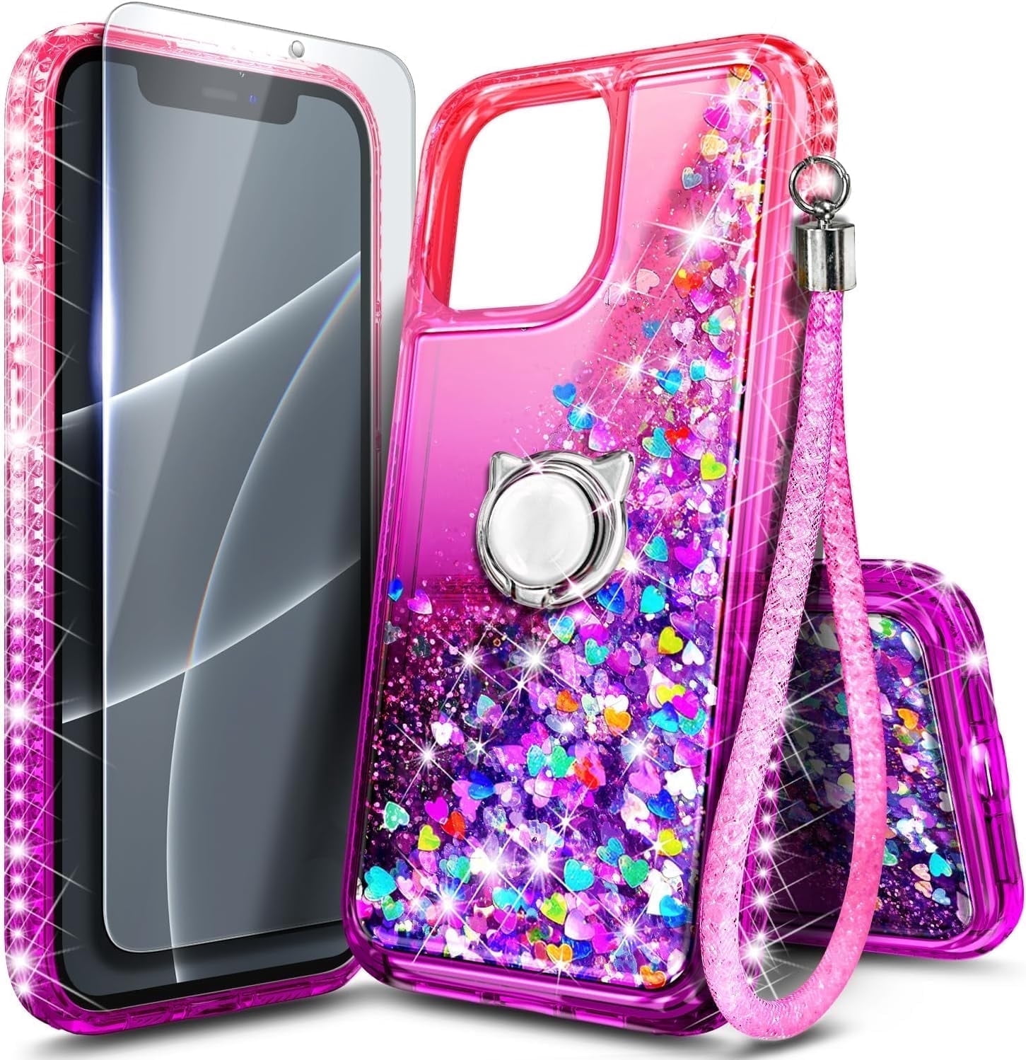 NGB SUPREMACY For iPhone 12/12 Pro Phone Case Screen Protector Ring ...