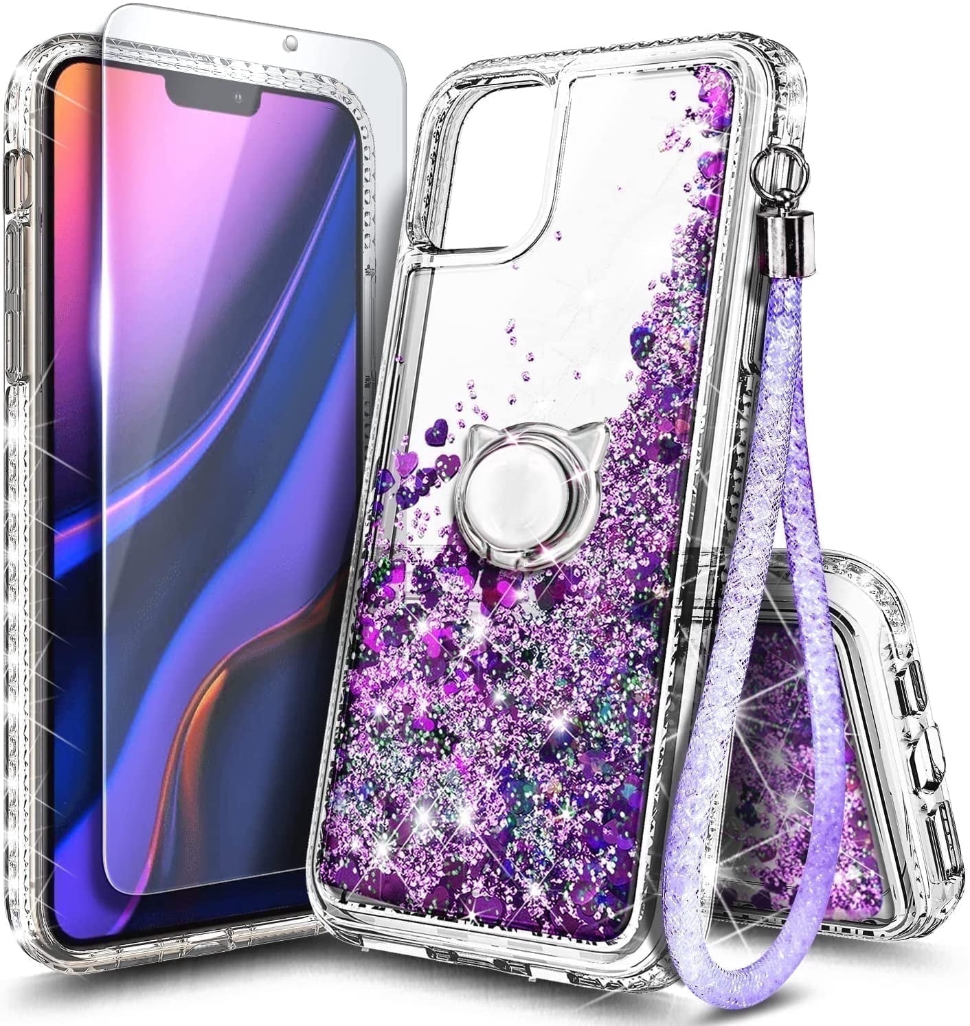 NGB SUPREMACY For iPhone 12/12 Pro Phone Case Screen Protector Ring ...