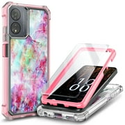 Nagebee For Nokia HMD Vibe Phone Case (N159V TA-1590) Tempered Glass Screen Protector Phone Cover