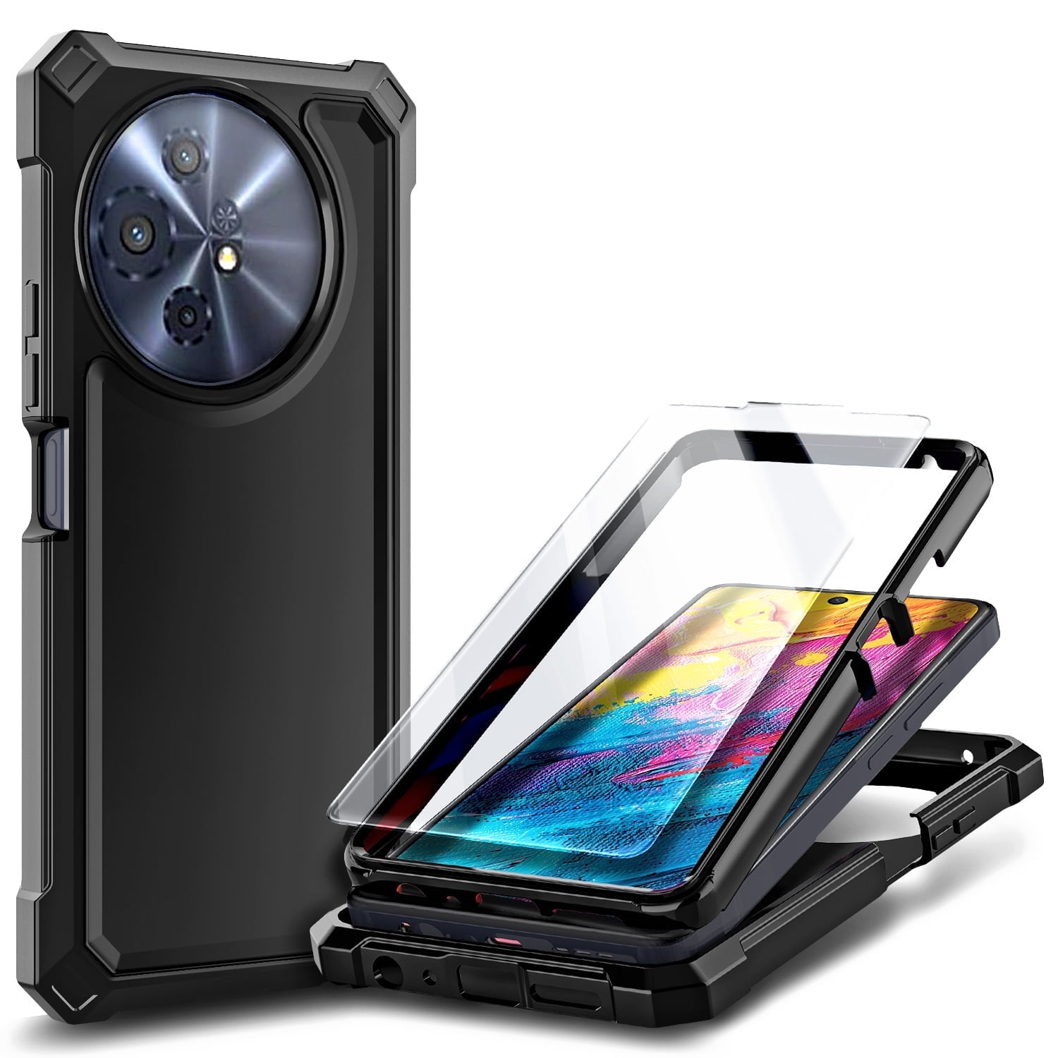 NGB Supremacy Full-Body Shockproof Phone Case, Screen Protector