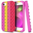 thumbnail image 1 of Nagebee For iPhone 6/6s, iPhone 7/8, iPhone SE (2nd Gen 2020), iPhone SE (3rd Gen 2022) Phone Case Kids Teens Bubble Wrap ADHD Stress Relief Phone Cover, 1 of 8