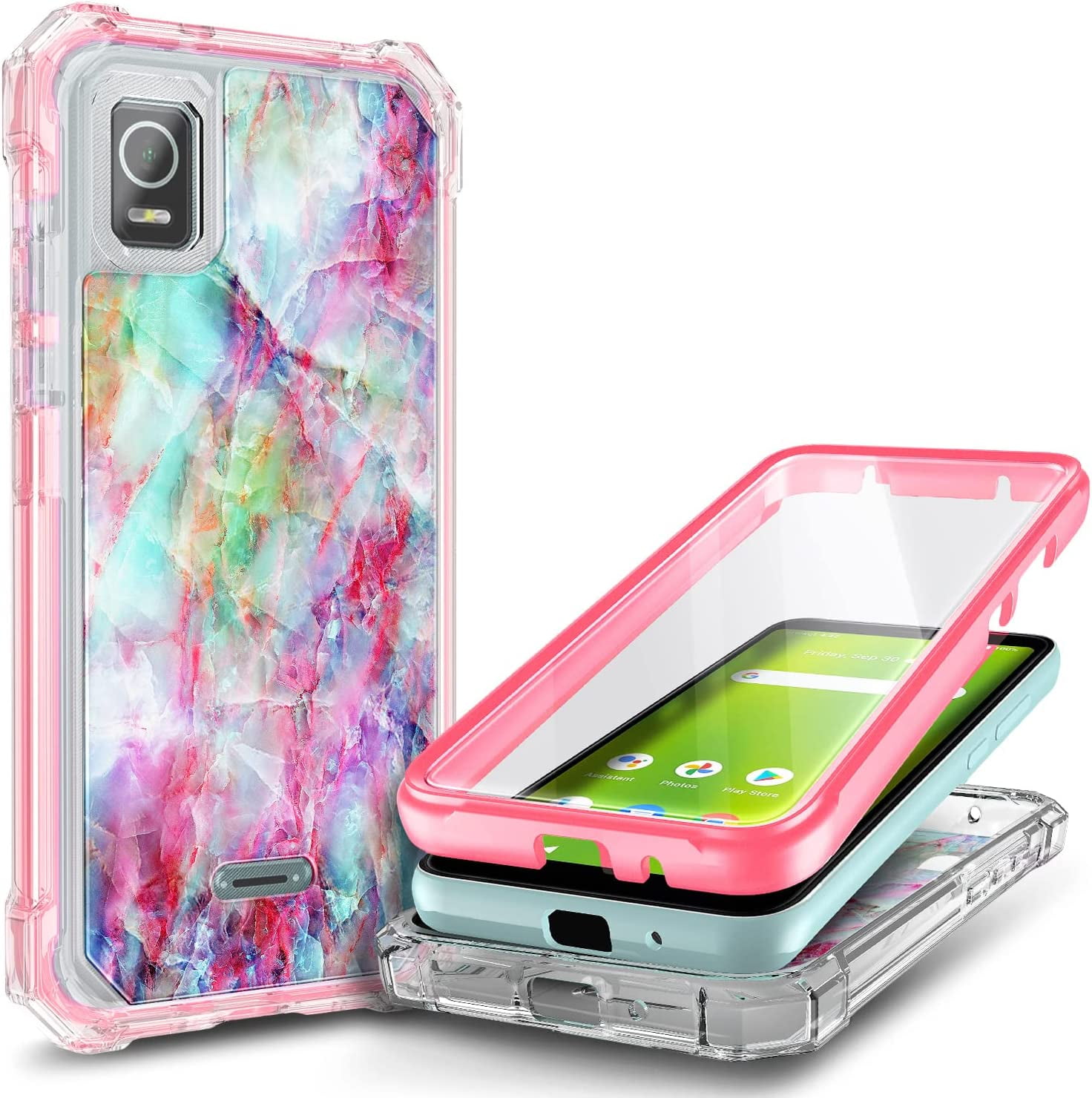 Nagebee Phone Case Compatible for AT&T Calypso 3 (U328AA) with [Built