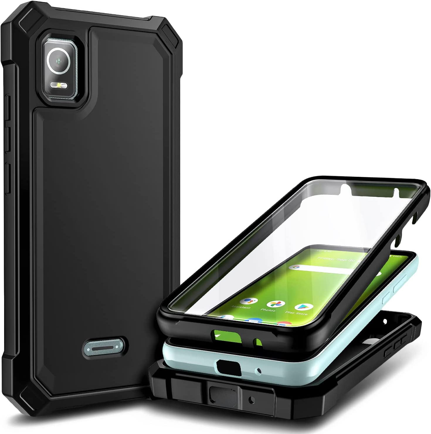 Nagebee Phone Case Compatible for AT&T Calypso 3 (U328AA) with [Built