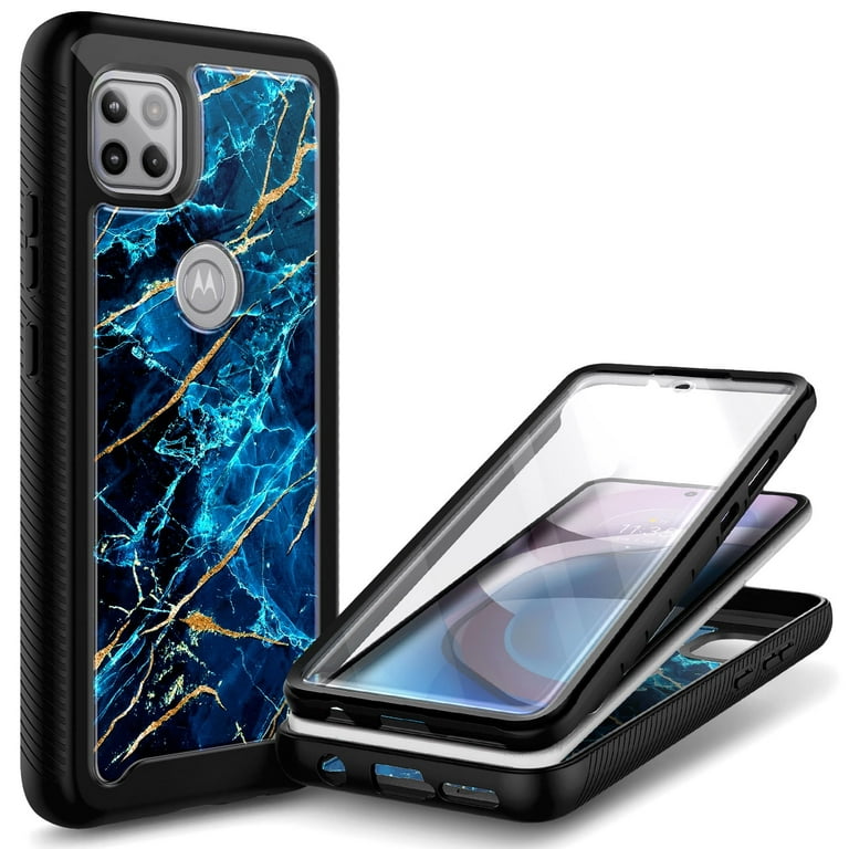 Nagebee Protective Case for Moto One 5G Ace/UW Ace with Screen