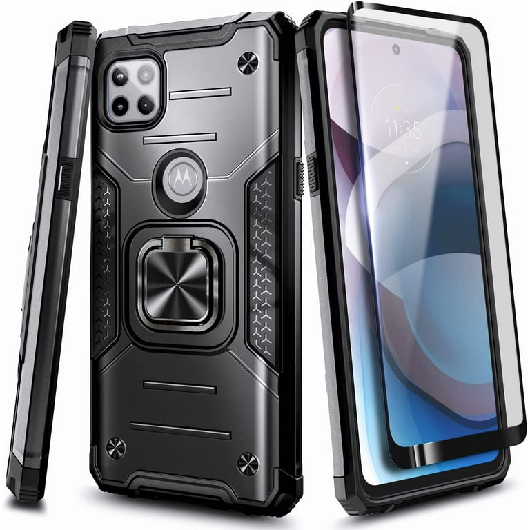 Nagebee Military Armor Phone Case for Moto One 5G Ace/UW Ace, with