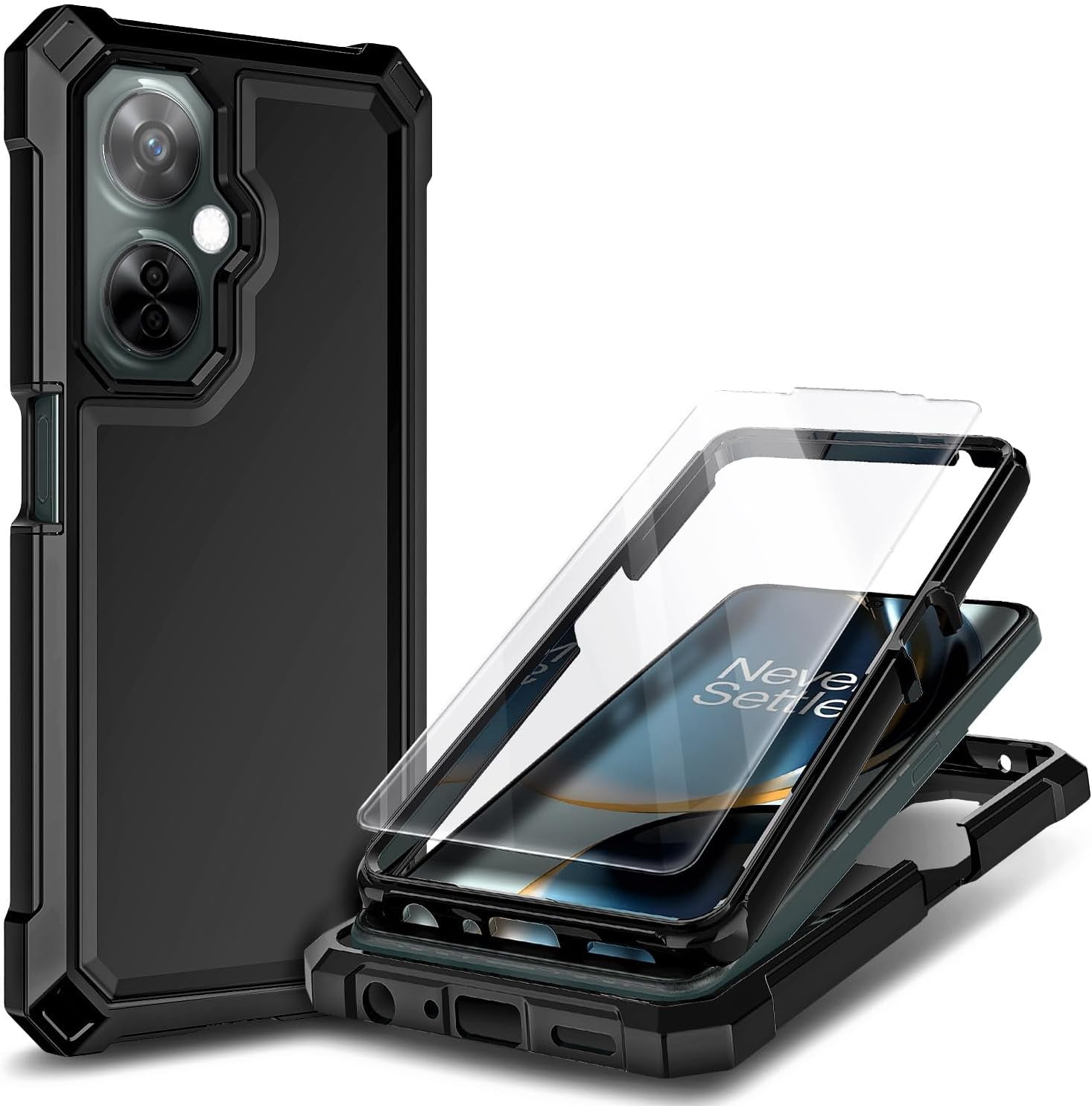 Compact Crossbar mount & TiGRA NEO LITE Case for OnePlus 7 (sku 45984)
