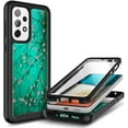 thumbnail image 1 of Nagebee Phone Case Compatible for Samsung Galaxy A13 5G / 4G / A04S with [Built-in Screen Protector], Full-Body Protective Shockproof Rugged Bumper Impact Resist Cover (Plum), 1 of 5