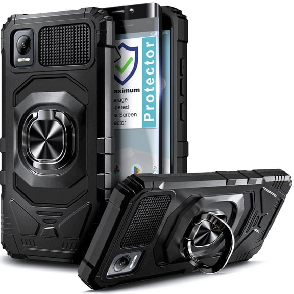 Nagebee Shockproof Basic Case Cell Phone Case for AT&T Vista, Black