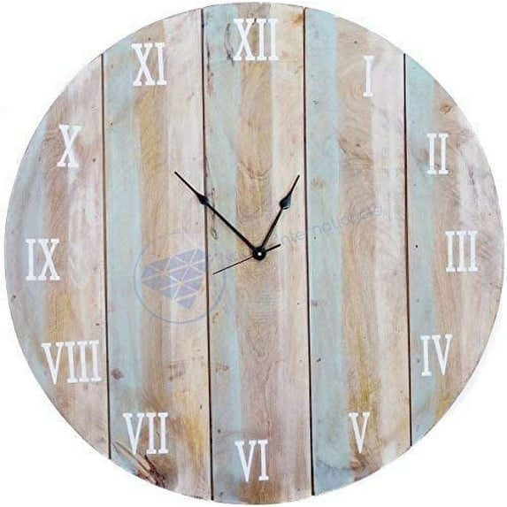 Nagina International 36" Large Antique Custom Weathered Beautiful Hall Decor Clock | Large Decorative Gifts