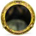 thumbnail image 1 of Nagina International Antique Brass Porthole Mirror | Maritime Ship's Decor | Wall Hanging (24 Inches), 1 of 6