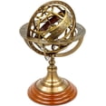 thumbnail image 1 of Nagina International, Brass Nautical Armillary Sphere In Antique Finish 8 Inches, 1 of 1