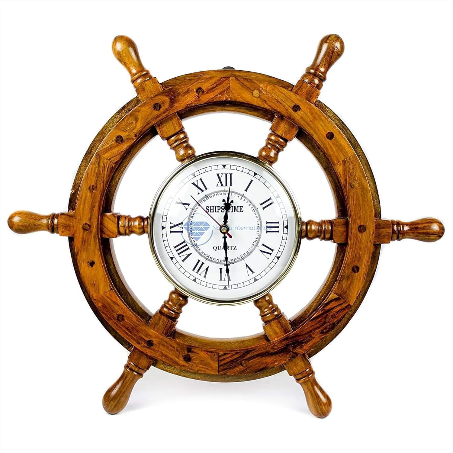 Nagina International Nautical Handcrafted Wooden Premium Wall Decor ...