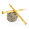 thumbnail image 1 of Nagina International US Size 6-4 mm 12" Premium Maple Wood Crafted Knitting Needle | Yarn Knitting Accessories & Supplies (Maple), 1 of 2