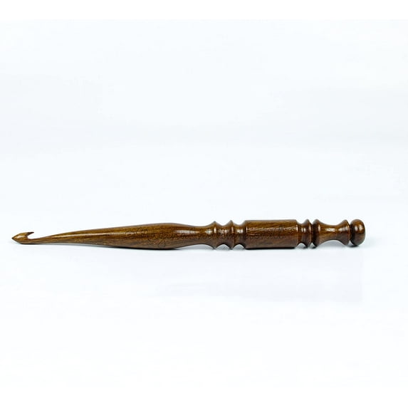 Nagina International's Premium Rosewood Crochet Hook with Quality Wood Designer's Handles | Knitting & Crochet Tools | Arts & Crafts Gifts (S-35 (19-mm))