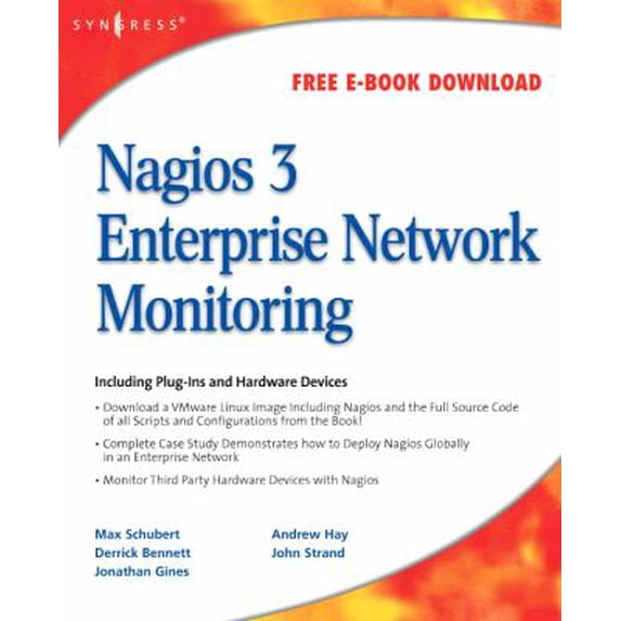 Pre-Owned Nagios 3 Enterprise Network Monitoring Including Plug-Ins and Hardware Devices (Paperback) 1597492671 9781597492676
