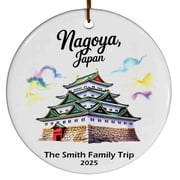 Nagoya Japan Christmas Ornament, Collection of City Travel Souvenirs for Family and Friends, Christmas Tree Ornament City Travel, Trips of The Year, Christmas Ornament 2025