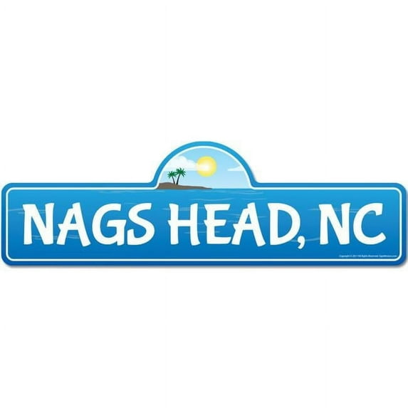 Nags Head, NC North Carolina Beach Street Sign