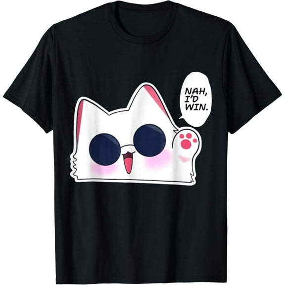 Nah I D Win Gojo Cat Japanese T-Shirt