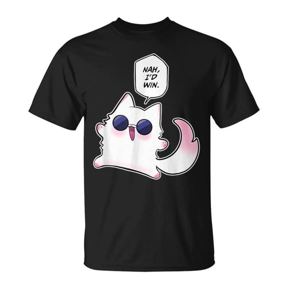 Nah Id Win Gojo Cat Meme TShirt