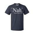thumbnail image 1 of Nah. Rosa Parks 1955 Civil Rights Quote Men's T-shirt, L, Navy, 1 of 2
