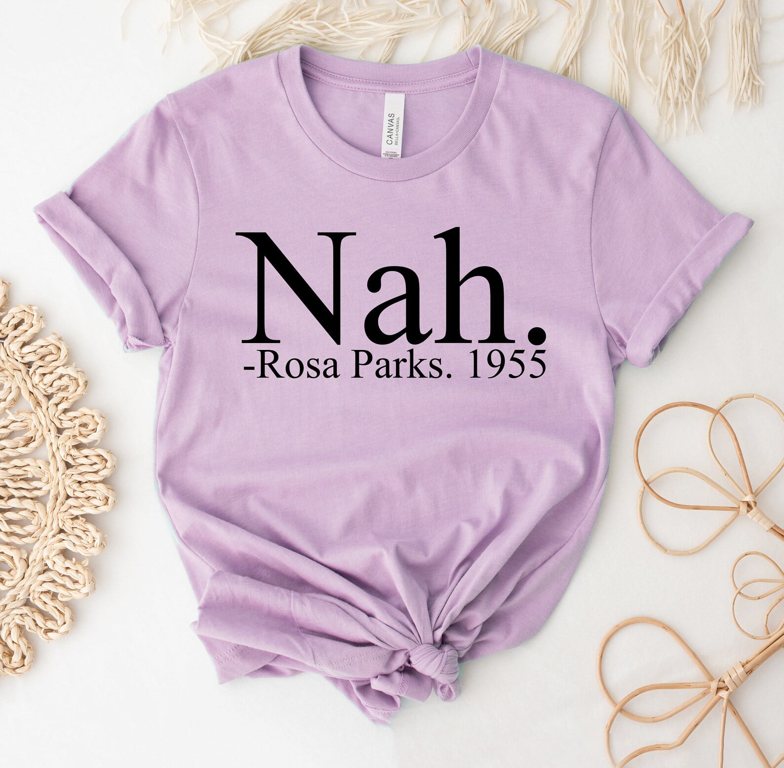T-shirt Homme "Nah Rosa Parks" Humour Noir - Col Rond, Manches Courtes (neuf Avec étiquette)