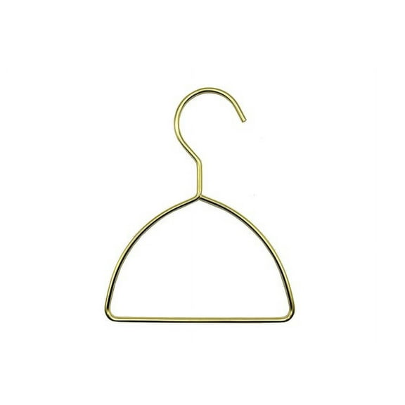 Nahanco Accessory Hanger, Gold Metal, 7 X 5.9, 10 Per Carton