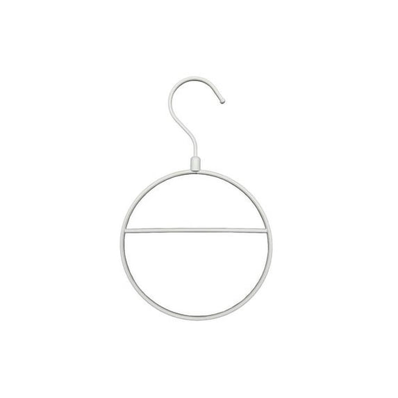 Nahanco Accessory Hanger,Matte White Metal, 9.5 X 5.9, 10 Per Carton