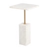 Naht Side Table White