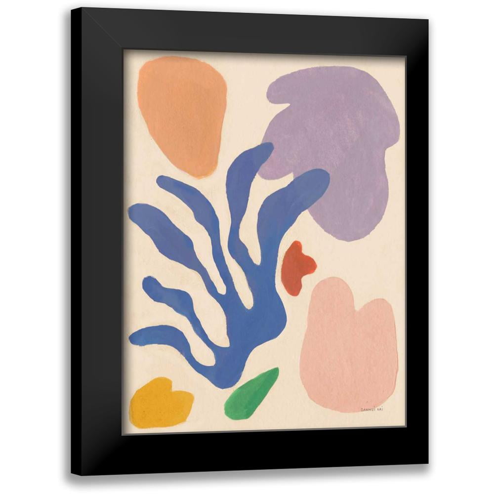 Nai, Danhui 11x14 Black Modern Framed Museum Art Print Titled - Honoring Matisse Warm