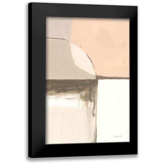 Nai, Danhui 11x14 Black Modern Framed Museum Art Print Titled - Overlay I