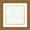 thumbnail image 1 of Nai, Danhui 12x12 Gold Ornate Wood Framed with Double Matting Museum Art Print Titled - Cottage Garden Pattern IIID, 1 of 4