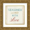 thumbnail image 1 of Nai, Danhui 12x12 Gold Ornate Wood Framed with Double Matting Museum Art Print Titled - Floursack Kitchen VII Bold, 1 of 4