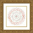 thumbnail image 1 of Nai, Danhui 12x12 Gold Ornate Wood Framed with Double Matting Museum Art Print Titled - Mandala Delight II, 1 of 4