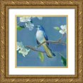 thumbnail image 1 of Nai, Danhui 12x12 Gold Ornate Wood Framed with Double Matting Museum Art Print Titled - Spring in the Neighborhood III, 1 of 4